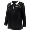 Miami Marlins Majestic Women's Plus Size Quarter-Zip Pullover Jacket - Black