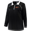 Baltimore Orioles Majestic Women's Plus Size Quarter-Zip Pullover Jacket - Black