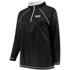 Colorado Rockies Majestic Women's Plus Size Quarter-Zip Pullover Jacket - Black