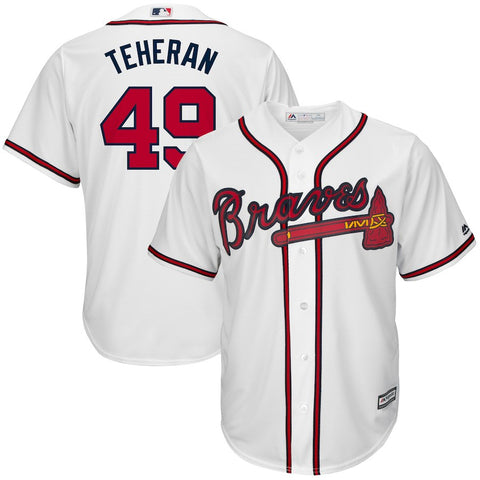 Julio Teheran Atlanta Braves Majestic Cool Base Home Player Jersey - White