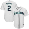 Jean Segura Seattle Mariners Majestic Cool Base Home Player Jersey - White