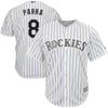 Gerardo Parra Colorado Rockies Majestic Cool Base Home Player Jersey - White