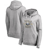 Buffalo Sabres   Women's Plus Sizes Heritage Pullover Hoodie - Ash