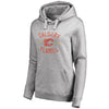 Calgary Flames   Women's Plus Sizes Heritage Pullover Hoodie - Ash