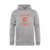 Calgary Flames   Youth Heritage Pullover Hoodie - Ash