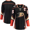 Anaheim Ducks   Women's Breakaway Home Jersey - Black