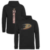 Jakob Silfverberg Anaheim Ducks   Youth Backer Pullover Hoodie - Black