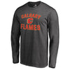 Calgary Flames   Victory Arch Long Sleeve T-Shirt - Heathered Gray