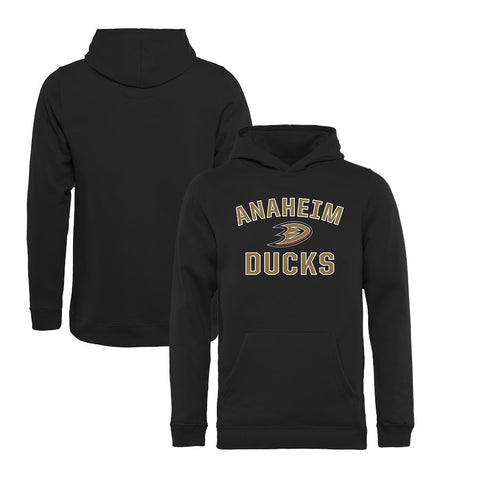 Anaheim Ducks   Youth Victory Arch Pullover Hoodie - Black