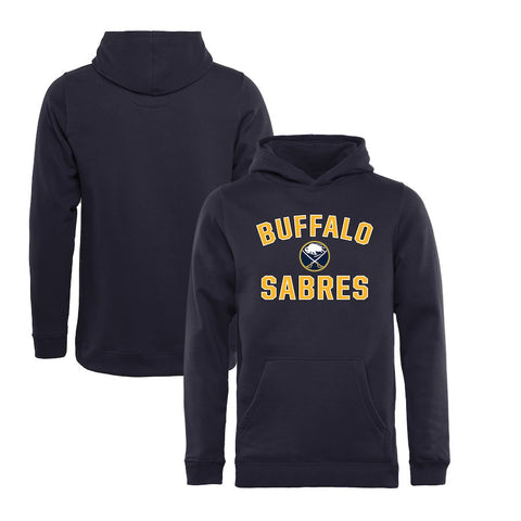 Buffalo Sabres   Youth Victory Arch Pullover Hoodie - Navy