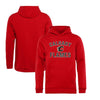 Calgary Flames   Youth Victory Arch Pullover Hoodie - Red
