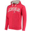 Los Angeles Angels Antigua Team Victory Full-Zip Hoodie
