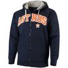 Houston Astros Antigua Team Victory Full-Zip Hoodie