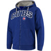 Chicago Cubs Antigua Team Victory Full-Zip Hoodie
