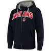 Cleveland Indians Antigua Team Victory Full-Zip Hoodie