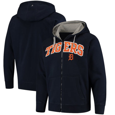 Detroit Tigers Antigua Team Victory Full-Zip Hoodie