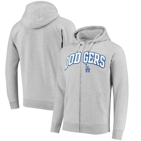 Los Angeles Dodgers Antigua Team Victory Full-Zip Hoodie