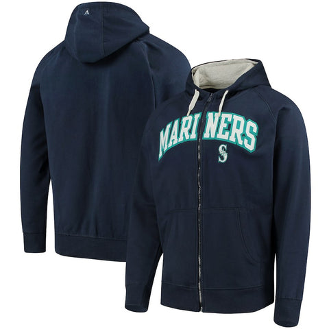 Seattle Mariners Antigua Team Victory Full-Zip Hoodie