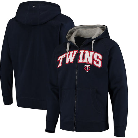 Minnesota Twins Antigua Team Victory Full-Zip Hoodie