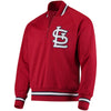 St. Louis Cardinals Mitchell & Ness 1985 Authentic Quarter-Zip Jacket - Red