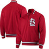 St. Louis Cardinals Mitchell & Ness 1985 Authentic Quarter-Zip Jacket - Red