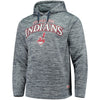 Cleveland Indians Stitches Digital Fleece Pullover Hoodie - Heathered Navy
