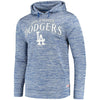 Los Angeles Dodgers Stitches Digital Fleece Pullover Hoodie - Heathered Royal