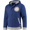 Chicago Cubs Stitches Twisted Yarn Full-Zip Hoodie