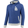 Los Angeles Dodgers Stitches Twisted Yarn Full-Zip Hoodie