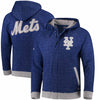 New York Mets Stitches Twisted Yarn Full-Zip Hoodie