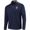 Minnesota Twins Under Armour Charged Cotton Quarter-Zip Pullover Jacket - Navy