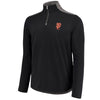 San Francisco Giants Under Armour Charged Cotton Quarter-Zip Pullover Jacket - Black