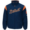Detroit Tigers Majestic Women's On-Field Full-Zip Thermal Jacket - Navy/Orange