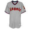 Los Angeles Angels Majestic 1977 Turn Back the Clock Authentic Team Jersey - Gray