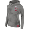 Cleveland Indians Women's Performance Pullover Hoodie - Gray