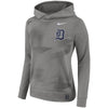 Detroit Tigers Women's Performance Pullover Hoodie - Gray