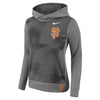 San Francisco Giants Women's Performance Pullover Hoodie - Gray