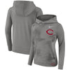 Cincinnati Reds Women's Performance Pullover Hoodie - Gray
