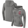 Cleveland Indians Women's Performance Pullover Hoodie - Gray
