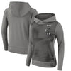 Colorado Rockies Women's Performance Pullover Hoodie - Gray
