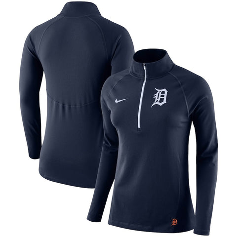 Detroit Tigers Women's Top Core Half-Zip Pullover Jacket