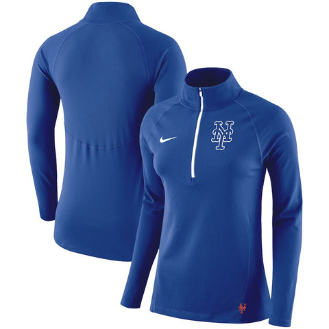 New York Mets Women's Top Core Half-Zip Pullover Jacket