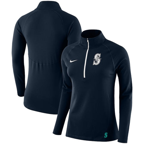 Seattle Mariners Women's Top Core Half-Zip Pullover Jacket