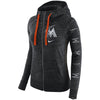 Miami Marlins Women's Vintage Full-Zip Hoodie - Black