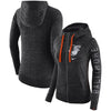 Baltimore Orioles Women's Vintage Full-Zip Hoodie - Black