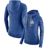 Los Angeles Dodgers Women's Vintage Full-Zip Hoodie - Royal