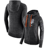 San Francisco Giants Women's Vintage Full-Zip Hoodie - Black