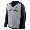 Houston Astros Performance Pullover Windshirt - Gray