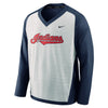 Cleveland Indians Performance Pullover Windshirt - Gray