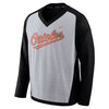 Baltimore Orioles Performance Pullover Windshirt - Gray